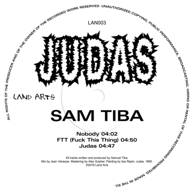 Sam Tiba – JUDAS, 2019 - © &copy; Land Arts, Yeeooss